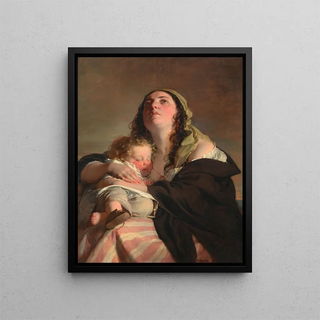 Friedrich von Amerling - Die Witwe.webp