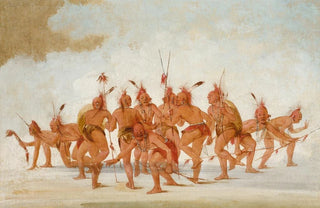 George Catlin - Discovery Dance Sac And Fox.webp