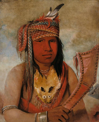 George Catlin - IAnBeWahDick Male Caribou a Brave.webp