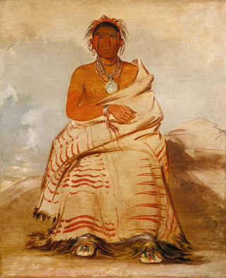 George Catlin - LharETarRshe IllNatured Man a Skidi Wolf Pawnee.webp