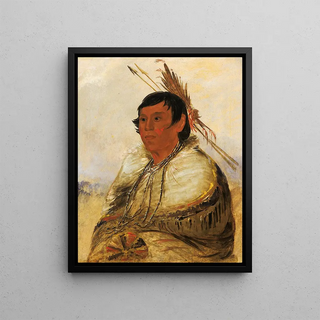 George Catlin - NiACMo Fix With The Foot a Brave.webp