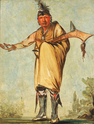 George Catlin - NwKw Wood Former Chief of The Tribe.webp