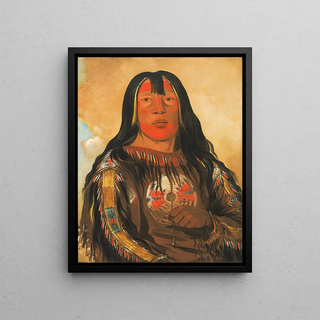 George Catlin - PehTPeKiss Eagles Ribs a Piegan Chief.webp