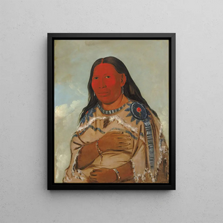George Catlin - Wife of Two Crows.webp