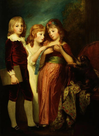 George Romney - The Hartley Children.webp