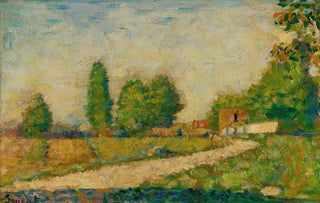 Georges Seurat - Au Bord Du Village.webp