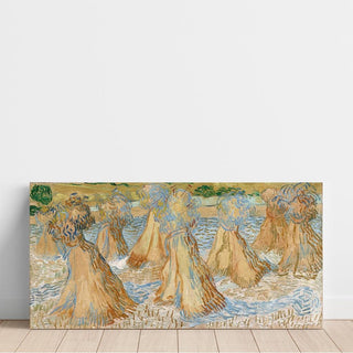Gerbes de blé - Vincent van Gogh | Reproduction Tableau Décoration murale affiche copie