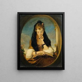 Gilbert Stuart Newton - The Gentle Student.webp