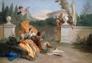 Giovanni Battista Tiepolo - Rinaldo and Armida in Her Garden.webp