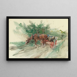 Giovanni Boldini - Horse And Carriage.webp