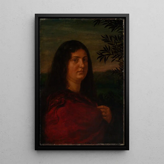 Hans Thoma - Portrait of Mrs Cella Thoma.webp