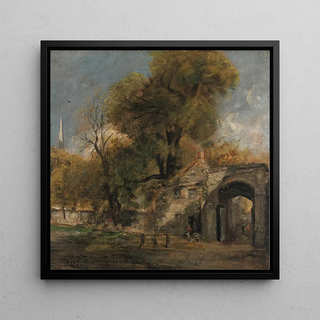 Harnham Gate Salisbury - John Constable