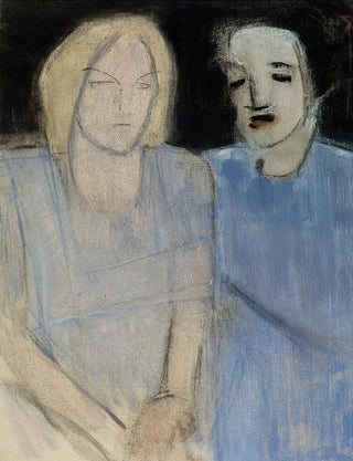 Helene Schjerfbeck - Friends.webp