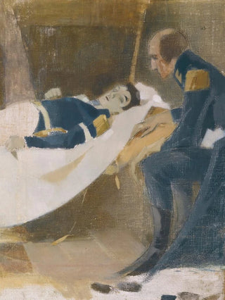 Helene Schjerfbeck - The death of Wilhelm von Schwerin.webp