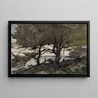 HenriJoseph Harpignies - Vue prise au Cap Martin.webp