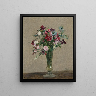 Henri FantinLatour - Pois de senteur et nigelles.webp