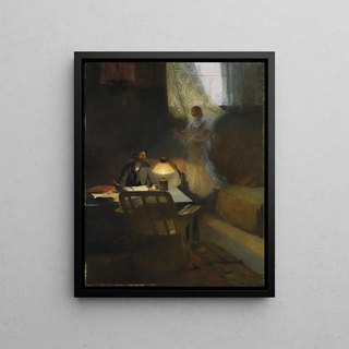 Henri Martin - Le Philosophe ou LInspiration du Pote.webp