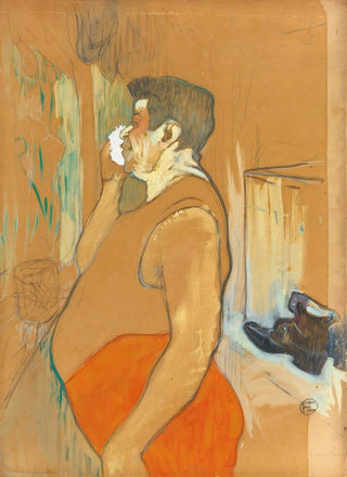 Henri de ToulouseLautrec - Monsieur Caudieux Acteur De Caf Concert.webp