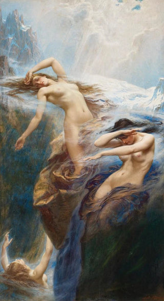 Herbert James Draper - The Mountain Mists.webp