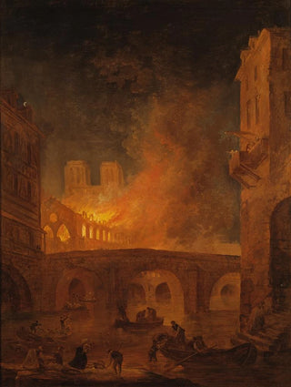 Hubert Robert - The Fire of HtelDieu in Paris.webp