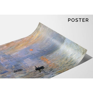 Impression Soleil Levant - Claude Monet | Reproduction Tableau Décoration murale affiche copie
