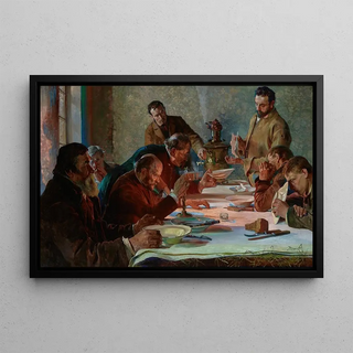 Jacek Malczewski - Christmas Eve in Siberia.webp