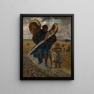 Jacek Malczewski - Following the Angel Triptych Central Part.webp