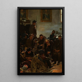 Jacek Malczewski - On the way to exile Convicts on the way to Siberia.webp