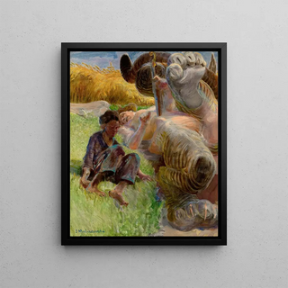 Jacek Malczewski - Shepherd boy and a harpy.webp