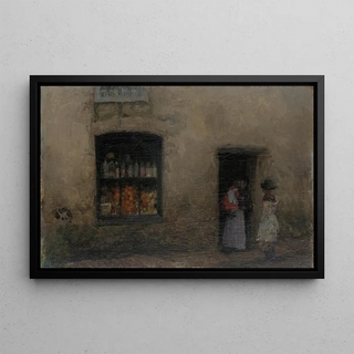 James Abbott McNeill Whistler - An Orange Note Sweet Shop.webp