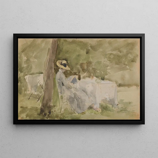 James Abbott McNeill Whistler - Breakfast in the Garden.webp