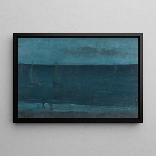 James Abbott McNeill Whistler - Nocturne Blue and SilverBognor.webp