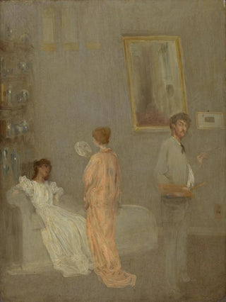 James Abbott McNeill Whistler - The Artist in His Studio.webp