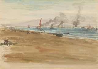 James Abbott McNeill Whistler - The Mouth of the River.webp