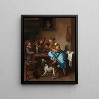 Jan Steen - The Dancing Lesson.webp