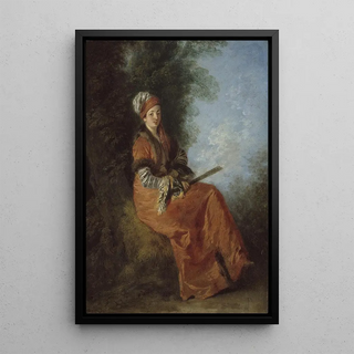 JeanAntoine Watteau - The Dreamer La Rveuse.webp