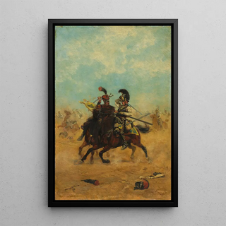 JeanBaptiste douard Detaille - Combat for the Colors.webp