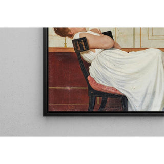 Jeune fille riant - Raffaello Sorbi | Reproduction Tableau Décoration murale affiche copie