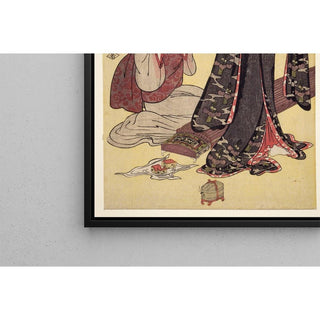 Jôbon no zu - Image de la classe supérieure - Kitagawa Utamaro | Reproduction Tableau Décoration murale affiche copie