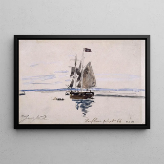 Johan Barthold Jongkind - La Mer Honfleur.webp