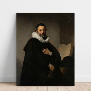 Johannes Wtenbogaert - Rembrandt van Rijn | Reproduction Tableau Décoration murale affiche copie