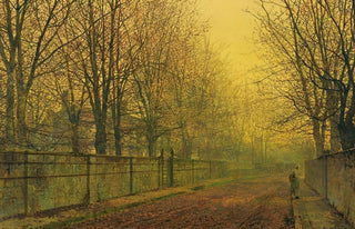 John Atkinson Grimshaw - In The Golden Glow Of Autumn.webp