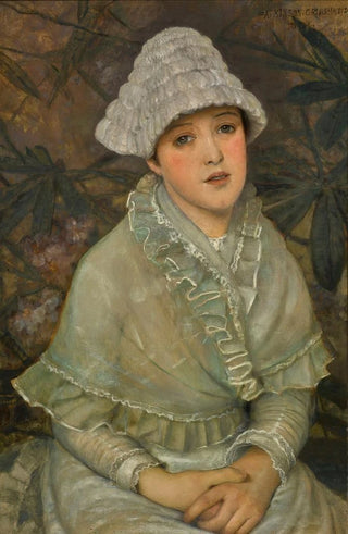 John Atkinson Grimshaw - My wee white rose.webp