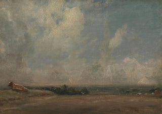 John Constable - A View from Hampstead Heath.webp