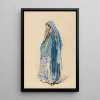 John Frederick Lewis - A Young Turkish Woman.webp