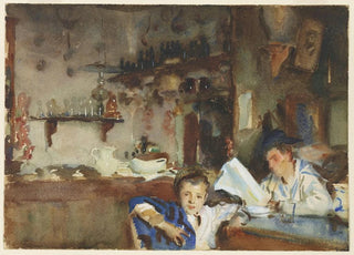 John Singer Sargent - A Venetian Trattoria.webp