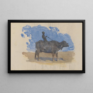John Singer Sargent - Boy on Water Buffalo.webp