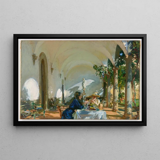 John Singer Sargent - Breakfast in the Loggia.webp