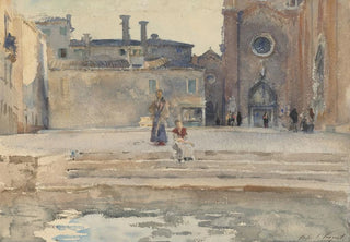 John Singer Sargent - Campo dei Frari Venice.webp