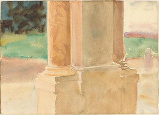 John Singer Sargent - Frascati Architectural Study.webp